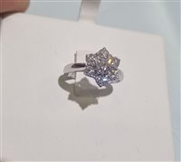 Ring Woman in Gold Diamante ANOR-101-286